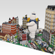 Image for article titled Gigantic Lego Stay Puft Marshmallow Man faces the Ghostbusters in NYC